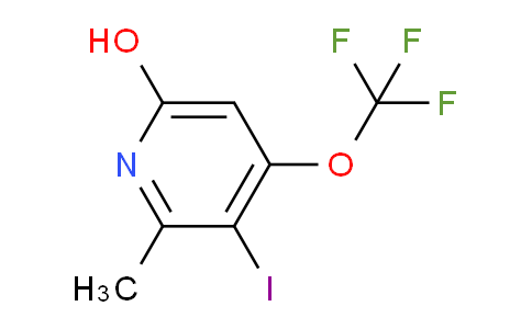 AM165615 | 1804481-66-0 | 6-Hydroxy-3-iodo-2-methyl-4-(trifluoromethoxy)pyridine