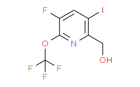 AM165627 | 1804313-52-7 | 3-Fluoro-5-iodo-2-(trifluoromethoxy)pyridine-6-methanol