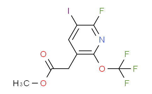 AM165644 | 1806146-07-5 | Methyl 2-fluoro-3-iodo-6-(trifluoromethoxy)pyridine-5-acetate