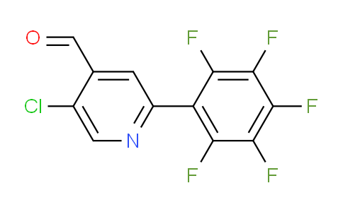 5-Chloro-2-(perfluorophenyl)isonicotinaldehyde