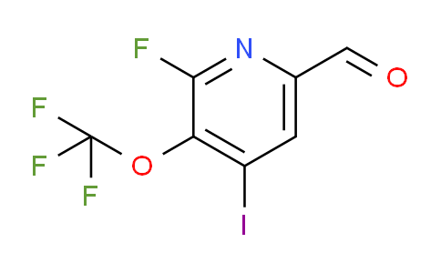 AM165662 | 1806256-33-6 | 2-Fluoro-4-iodo-3-(trifluoromethoxy)pyridine-6-carboxaldehyde