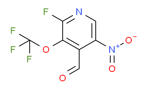 AM165676 | 1805956-04-0 | 2-Fluoro-5-nitro-3-(trifluoromethoxy)pyridine-4-carboxaldehyde
