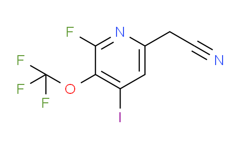 AM165677 | 1804306-67-9 | 2-Fluoro-4-iodo-3-(trifluoromethoxy)pyridine-6-acetonitrile