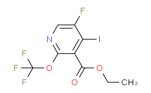 AM165686 | 1804426-25-2 | Ethyl 5-fluoro-4-iodo-2-(trifluoromethoxy)pyridine-3-carboxylate