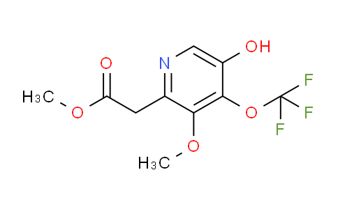 AM165695 | 1804772-26-6 | Methyl 5-hydroxy-3-methoxy-4-(trifluoromethoxy)pyridine-2-acetate