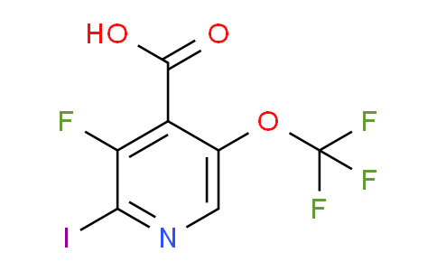 AM165698 | 1806256-93-8 | 3-Fluoro-2-iodo-5-(trifluoromethoxy)pyridine-4-carboxylic acid