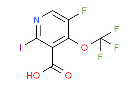 5-Fluoro-2-iodo-4-(trifluoromethoxy)pyridine-3-carboxylic acid