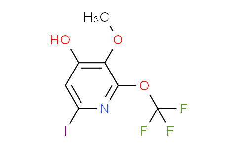4-Hydroxy-6-iodo-3-methoxy-2-(trifluoromethoxy)pyridine