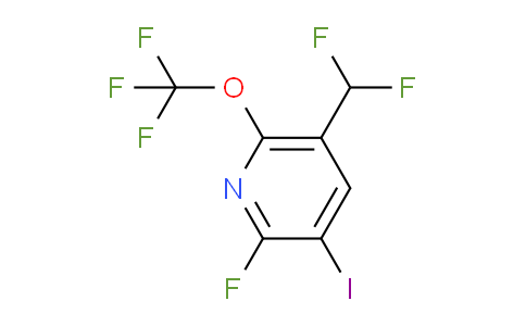 AM165714 | 1804782-04-4 | 5-(Difluoromethyl)-2-fluoro-3-iodo-6-(trifluoromethoxy)pyridine