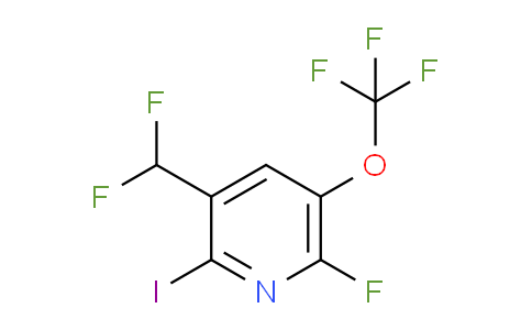 AM165715 | 1804430-53-2 | 3-(Difluoromethyl)-6-fluoro-2-iodo-5-(trifluoromethoxy)pyridine