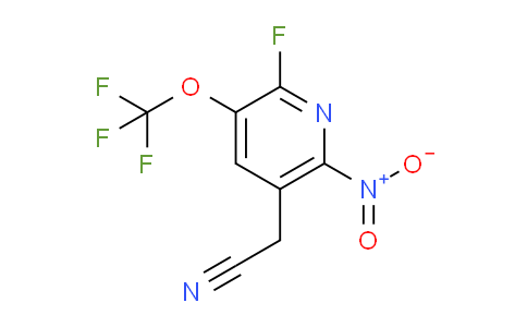 AM165721 | 1804819-60-0 | 2-Fluoro-6-nitro-3-(trifluoromethoxy)pyridine-5-acetonitrile