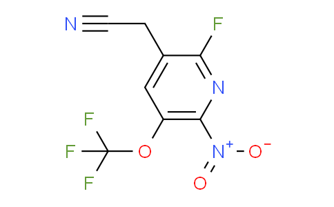 AM165724 | 1804739-63-6 | 2-Fluoro-6-nitro-5-(trifluoromethoxy)pyridine-3-acetonitrile
