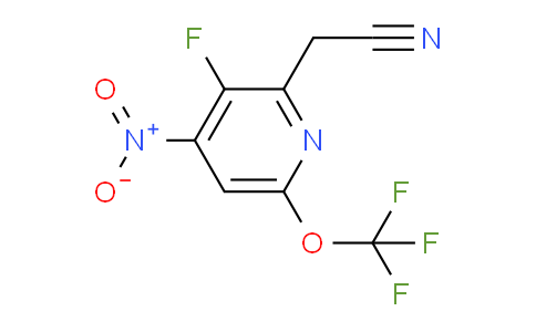 3-Fluoro-4-nitro-6-(trifluoromethoxy)pyridine-2-acetonitrile