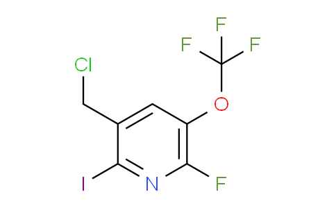 AM165732 | 1804824-83-6 | 3-(Chloromethyl)-6-fluoro-2-iodo-5-(trifluoromethoxy)pyridine