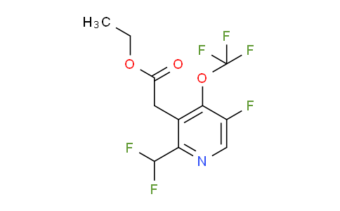 AM165752 | 1803946-75-9 | Ethyl 2-(difluoromethyl)-5-fluoro-4-(trifluoromethoxy)pyridine-3-acetate