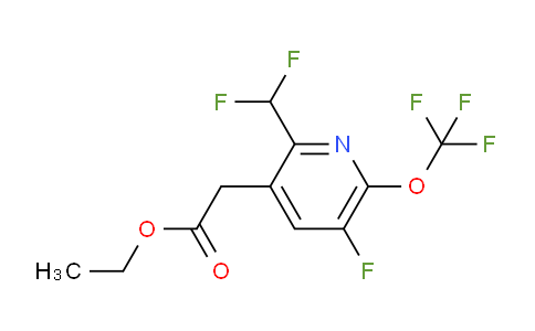 AM165754 | 1804812-12-1 | Ethyl 2-(difluoromethyl)-5-fluoro-6-(trifluoromethoxy)pyridine-3-acetate
