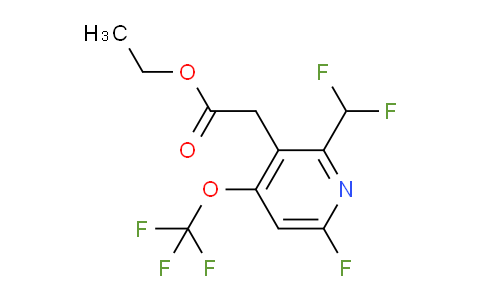 AM165755 | 1805974-37-1 | Ethyl 2-(difluoromethyl)-6-fluoro-4-(trifluoromethoxy)pyridine-3-acetate