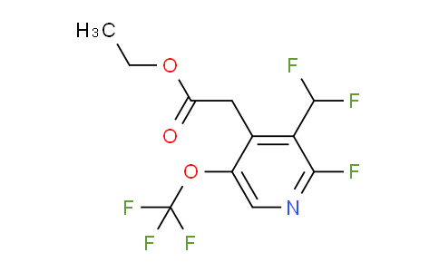 AM165762 | 1804337-78-7 | Ethyl 3-(difluoromethyl)-2-fluoro-5-(trifluoromethoxy)pyridine-4-acetate