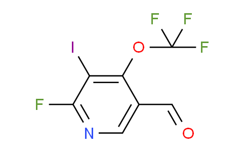AM165768 | 1804825-37-3 | 2-Fluoro-3-iodo-4-(trifluoromethoxy)pyridine-5-carboxaldehyde