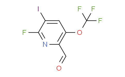 AM165771 | 1805948-83-7 | 2-Fluoro-3-iodo-5-(trifluoromethoxy)pyridine-6-carboxaldehyde