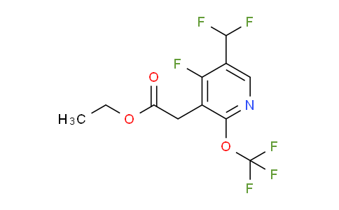 AM165772 | 1806734-94-0 | Ethyl 5-(difluoromethyl)-4-fluoro-2-(trifluoromethoxy)pyridine-3-acetate