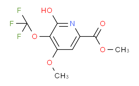 AM165778 | 1806727-08-1 | Methyl 2-hydroxy-4-methoxy-3-(trifluoromethoxy)pyridine-6-carboxylate