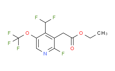AM165779 | 1806735-23-8 | Ethyl 4-(difluoromethyl)-2-fluoro-5-(trifluoromethoxy)pyridine-3-acetate