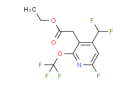 AM165782 | 1805974-46-2 | Ethyl 4-(difluoromethyl)-6-fluoro-2-(trifluoromethoxy)pyridine-3-acetate