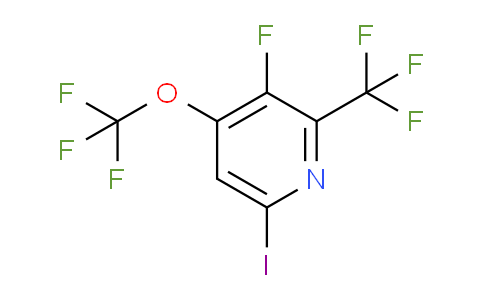 AM165787 | 1803653-39-5 | 3-Fluoro-6-iodo-4-(trifluoromethoxy)-2-(trifluoromethyl)pyridine