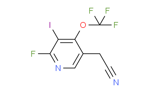 AM165790 | 1804761-46-3 | 2-Fluoro-3-iodo-4-(trifluoromethoxy)pyridine-5-acetonitrile