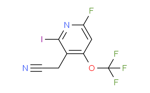 AM165806 | 1804323-92-9 | 6-Fluoro-2-iodo-4-(trifluoromethoxy)pyridine-3-acetonitrile