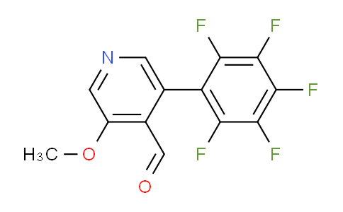 AM16581 | 1261575-90-9 | 3-Methoxy-5-(perfluorophenyl)isonicotinaldehyde