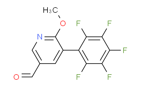 AM16582 | 1261499-06-2 | 6-Methoxy-5-(perfluorophenyl)nicotinaldehyde