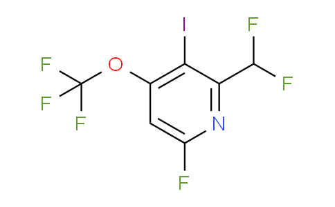 AM165825 | 1803663-73-1 | 2-(Difluoromethyl)-6-fluoro-3-iodo-4-(trifluoromethoxy)pyridine