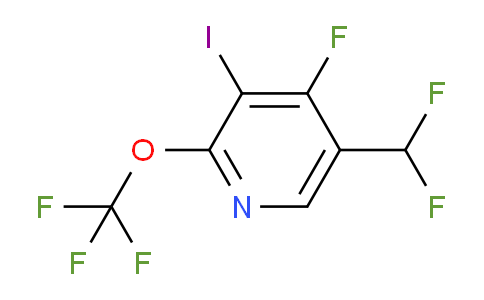 AM165834 | 1804305-66-5 | 5-(Difluoromethyl)-4-fluoro-3-iodo-2-(trifluoromethoxy)pyridine