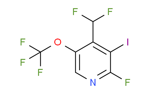 AM165841 | 1805957-22-5 | 4-(Difluoromethyl)-2-fluoro-3-iodo-5-(trifluoromethoxy)pyridine