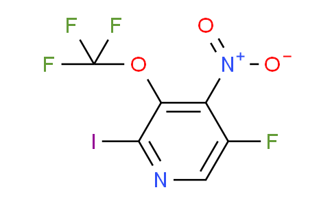 5-Fluoro-2-iodo-4-nitro-3-(trifluoromethoxy)pyridine