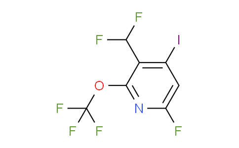 AM165848 | 1803663-78-6 | 3-(Difluoromethyl)-6-fluoro-4-iodo-2-(trifluoromethoxy)pyridine