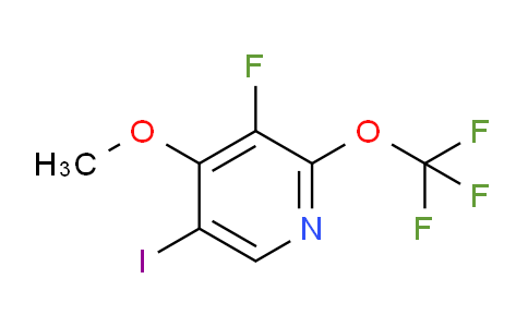 3-Fluoro-5-iodo-4-methoxy-2-(trifluoromethoxy)pyridine