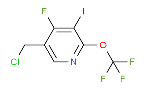 5-(Chloromethyl)-4-fluoro-3-iodo-2-(trifluoromethoxy)pyridine