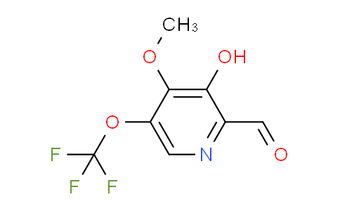 3-Hydroxy-4-methoxy-5-(trifluoromethoxy)pyridine-2-carboxaldehyde