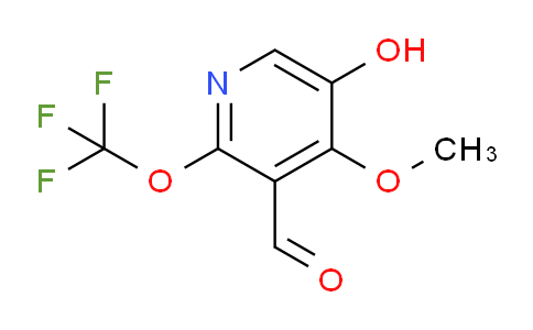 5-Hydroxy-4-methoxy-2-(trifluoromethoxy)pyridine-3-carboxaldehyde