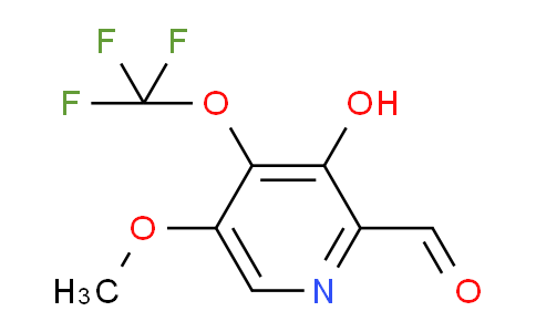 3-Hydroxy-5-methoxy-4-(trifluoromethoxy)pyridine-2-carboxaldehyde
