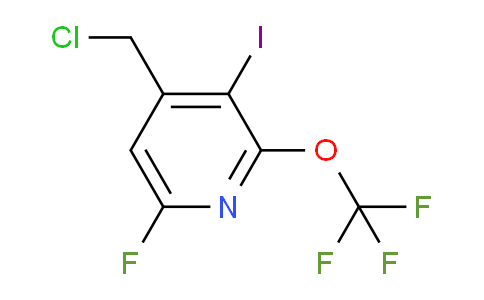AM165862 | 1805946-65-9 | 4-(Chloromethyl)-6-fluoro-3-iodo-2-(trifluoromethoxy)pyridine