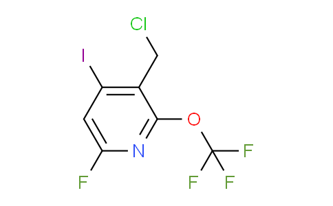 3-(Chloromethyl)-6-fluoro-4-iodo-2-(trifluoromethoxy)pyridine