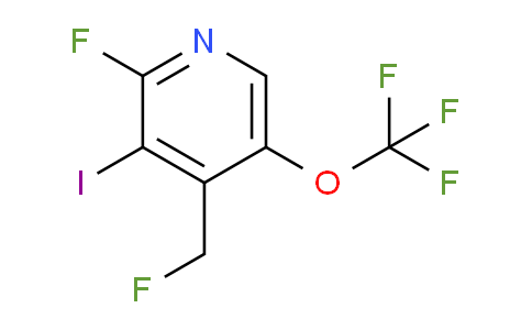 2-Fluoro-4-(fluoromethyl)-3-iodo-5-(trifluoromethoxy)pyridine