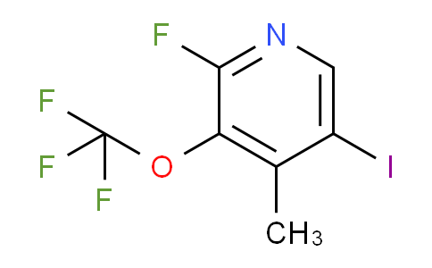2-Fluoro-5-iodo-4-methyl-3-(trifluoromethoxy)pyridine