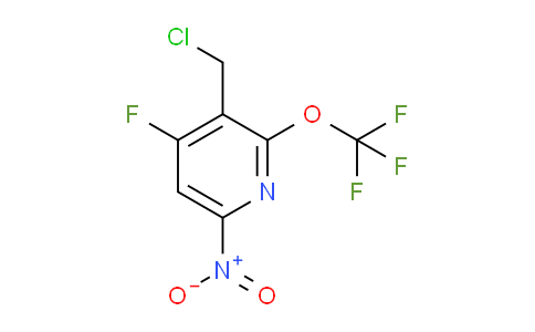 3-(Chloromethyl)-4-fluoro-6-nitro-2-(trifluoromethoxy)pyridine