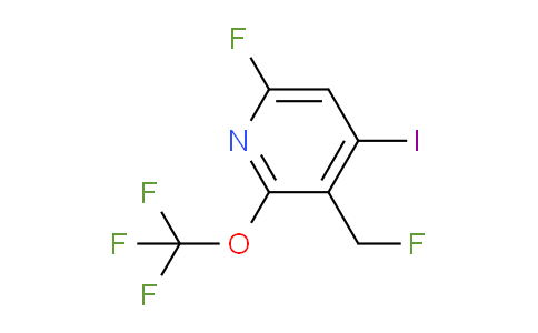 6-Fluoro-3-(fluoromethyl)-4-iodo-2-(trifluoromethoxy)pyridine