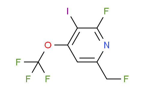 AM165885 | 1805957-07-6 | 2-Fluoro-6-(fluoromethyl)-3-iodo-4-(trifluoromethoxy)pyridine